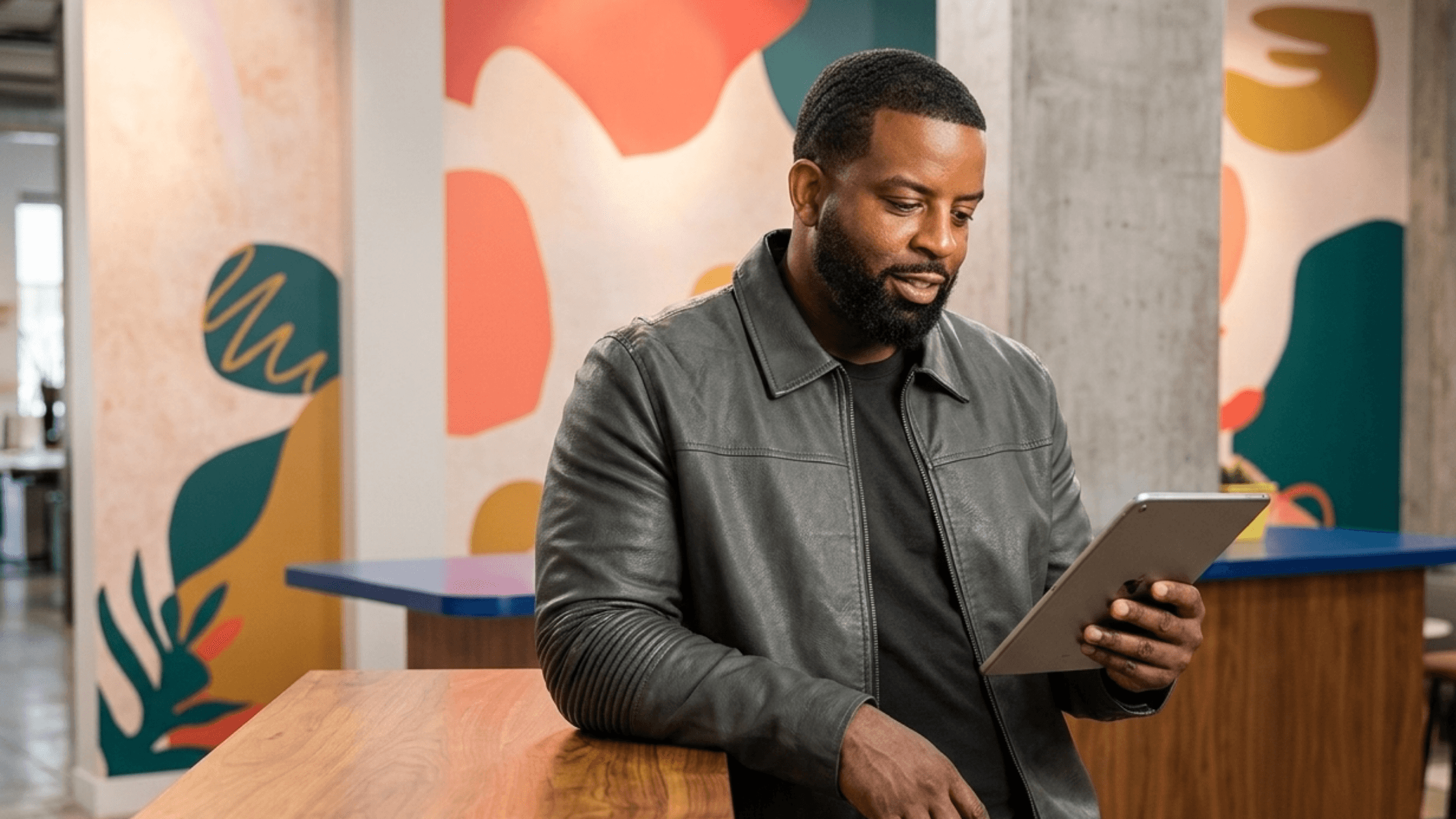 How to Get the Beyond The Gates 2025 Randy Parker Leather Zip Jacket Look