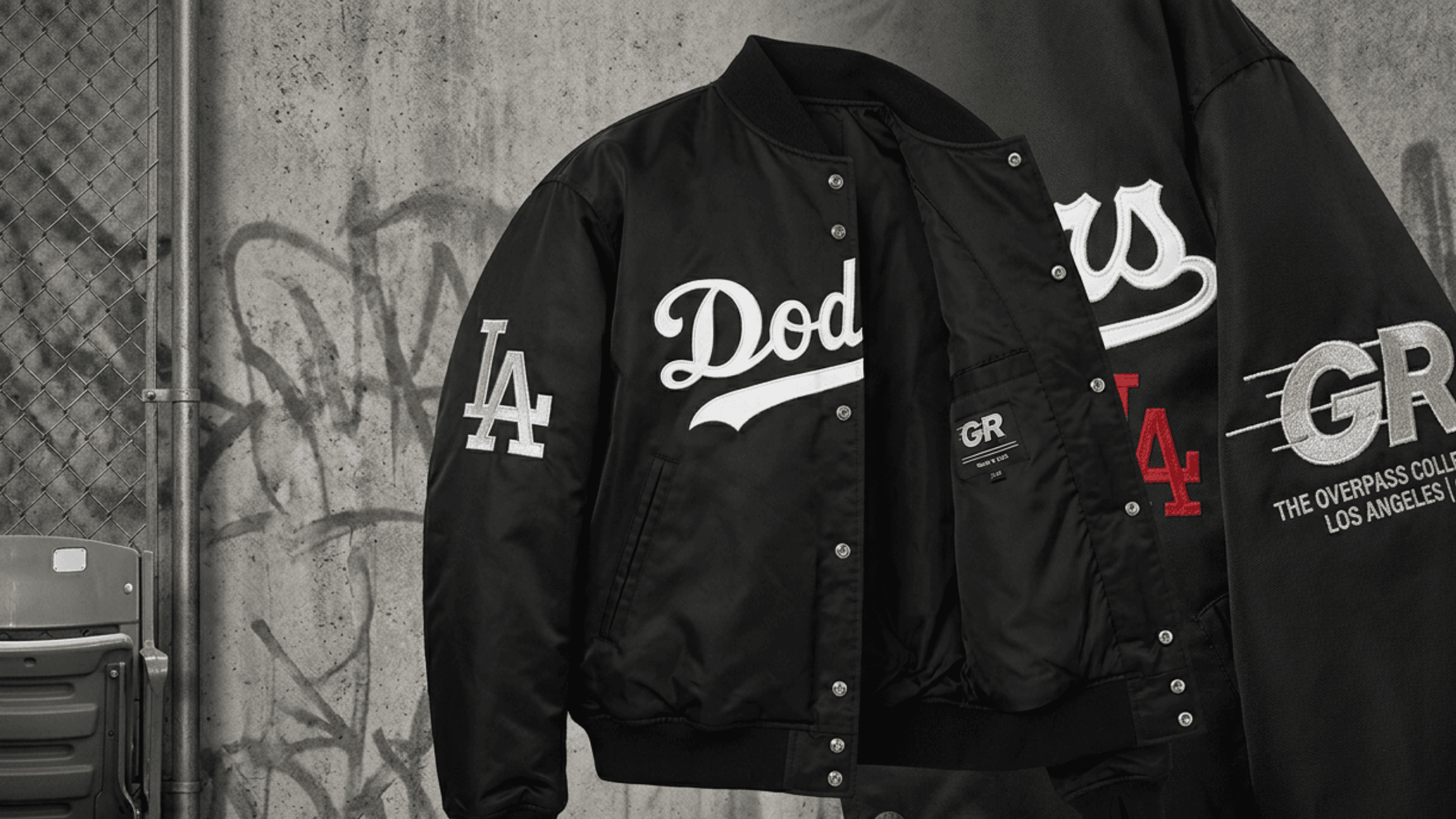 How to Get the Los Angeles Dodgers x GR8 Varsity Jacket Trending Streetwear Look