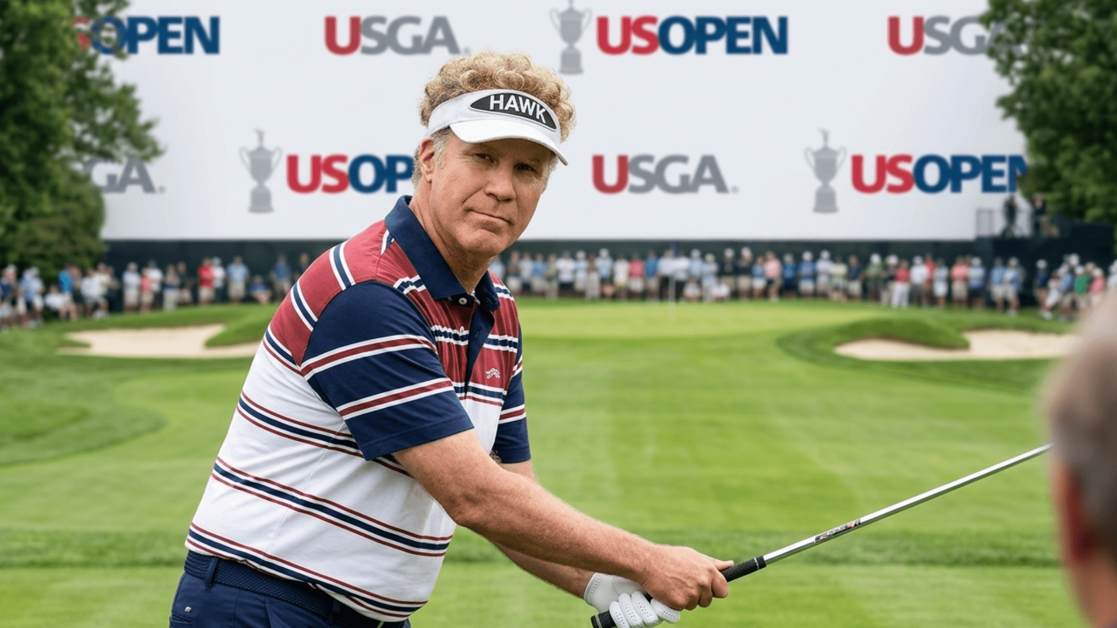 How to Get The Hawk S01 Will Ferrell Polo Shirt Look