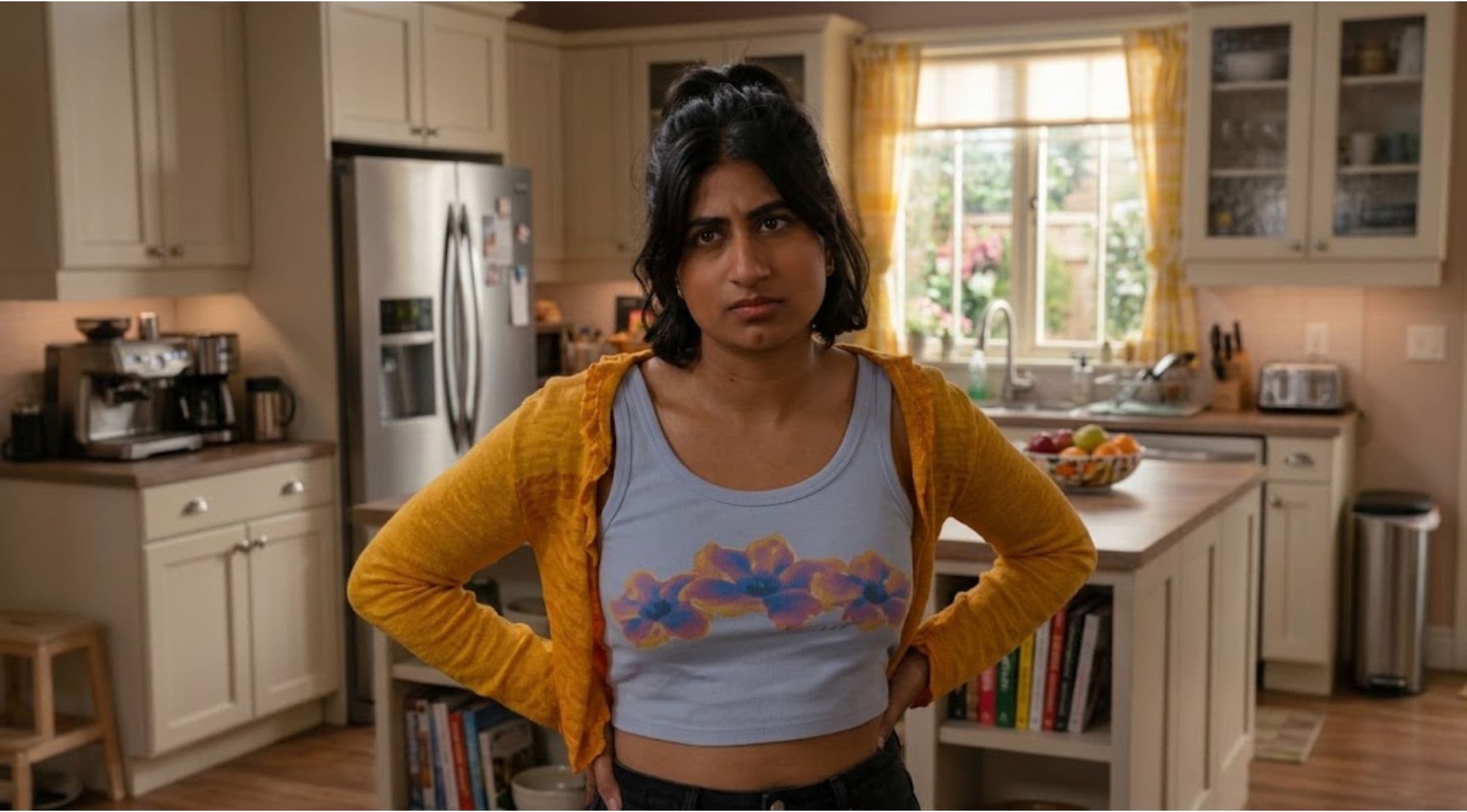 How to Style the Adults S02 Amita Rao Floral Tank Top